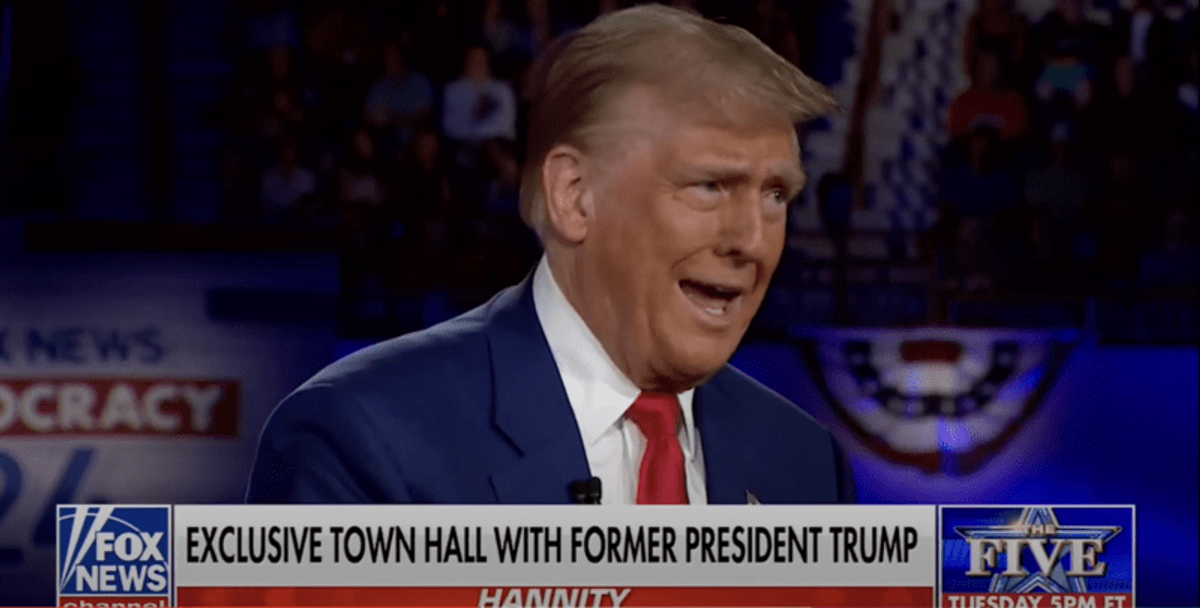 'We're not weird!' Trump insists at PA town hall 'I happen to be a very solid rock'