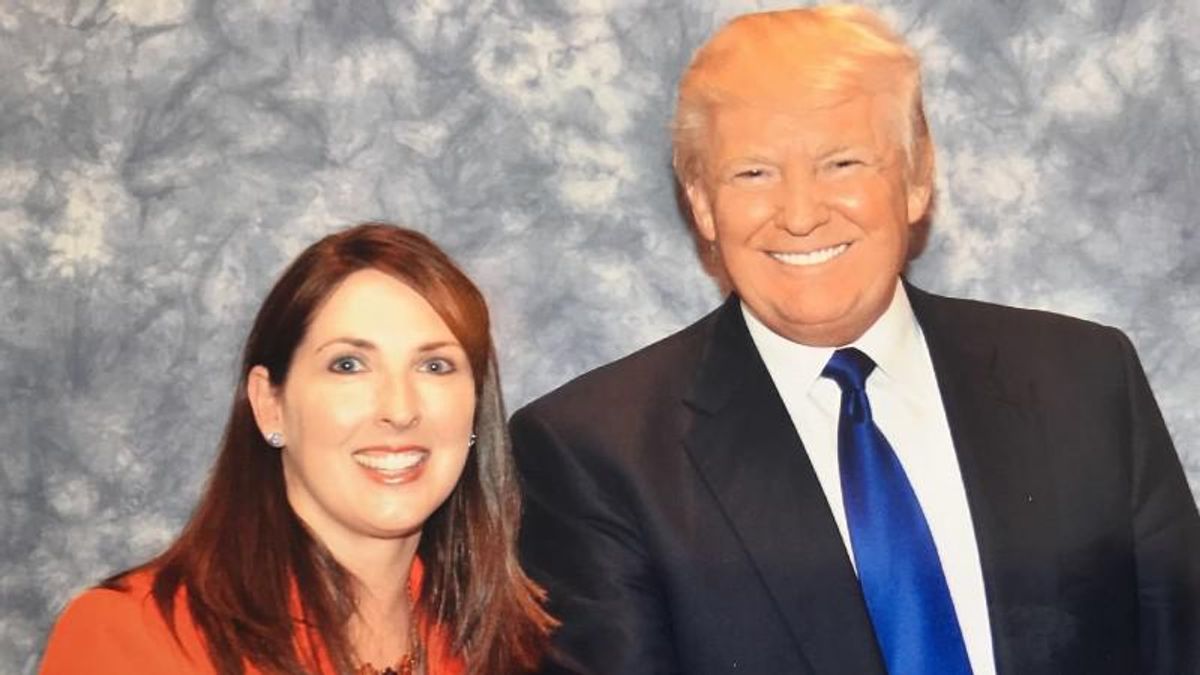 Trump mocks Ronna McDaniel as she's ousted from NBC News gig