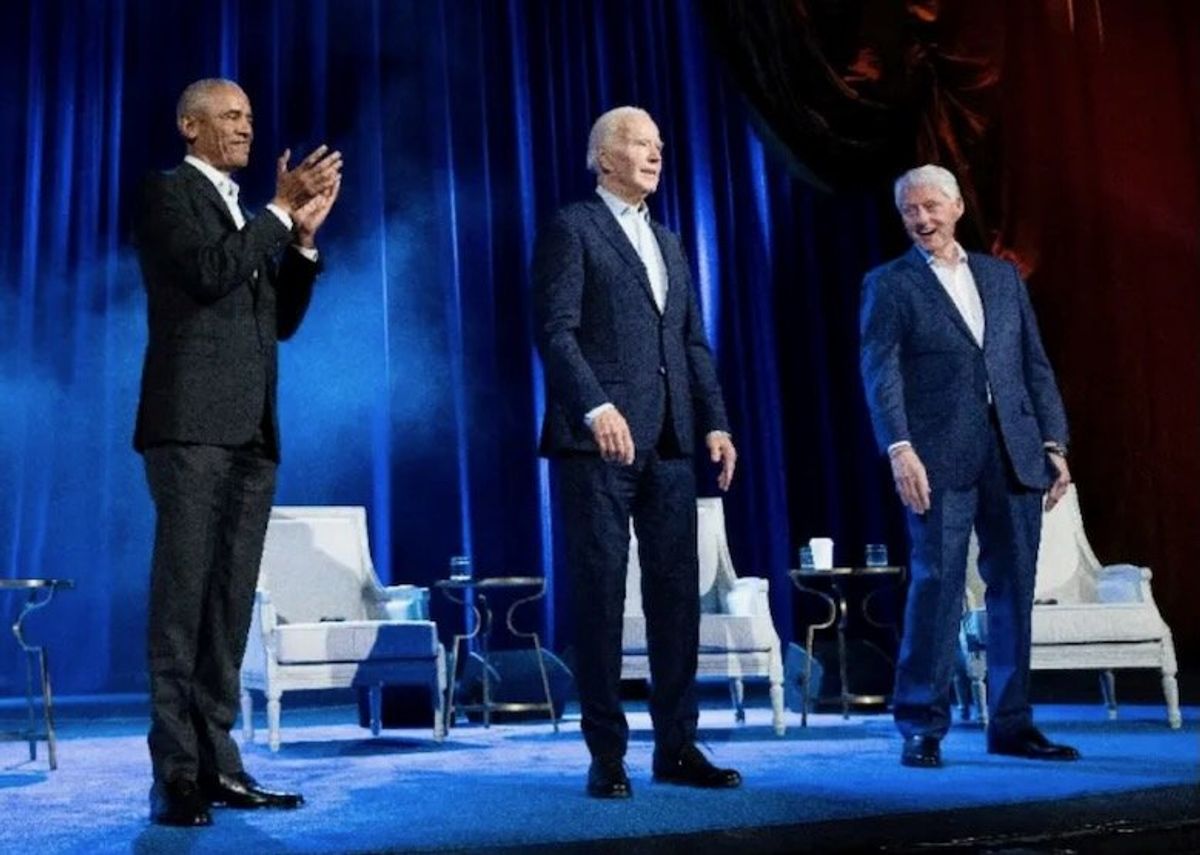 Biden, Obama, Clinton rake in cash at New York City campaign stop