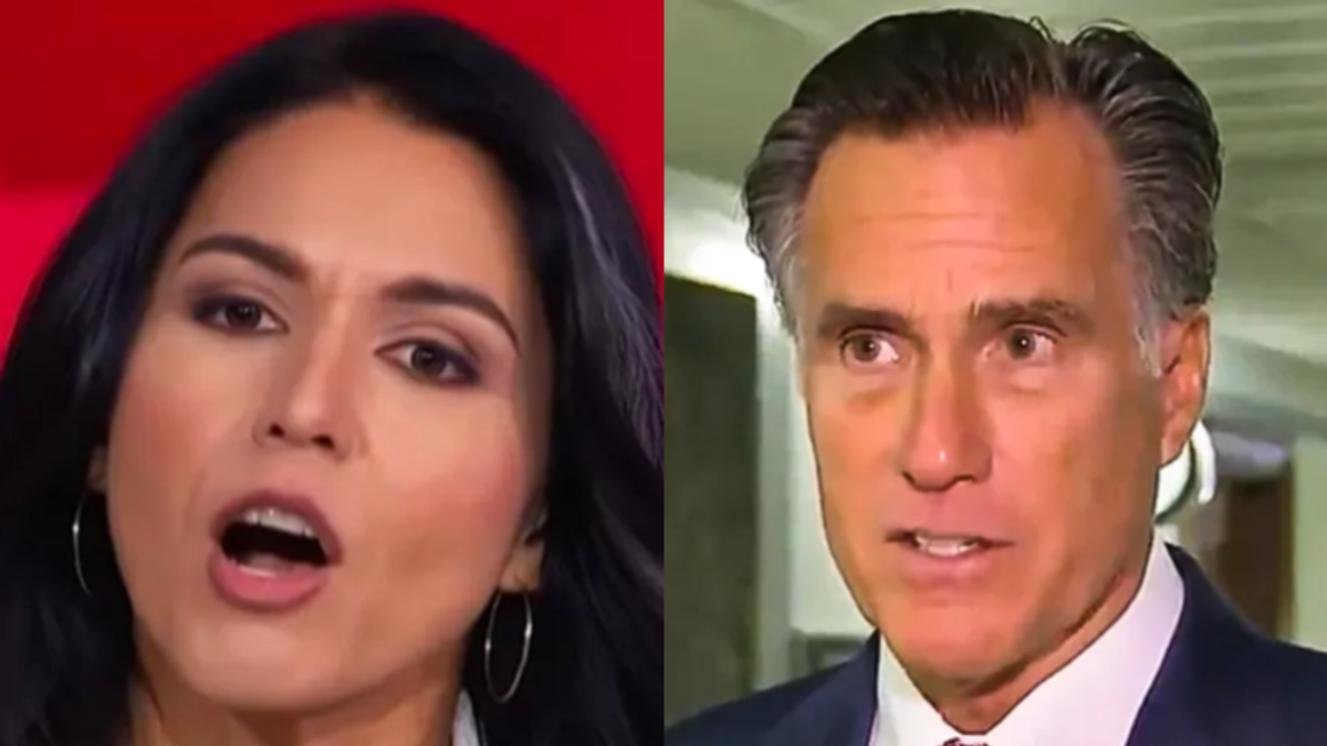 Tulsi Gabbard escalates feud with Mitt Romney — and demands he resign for criticizing her Ukraine biolabs rant