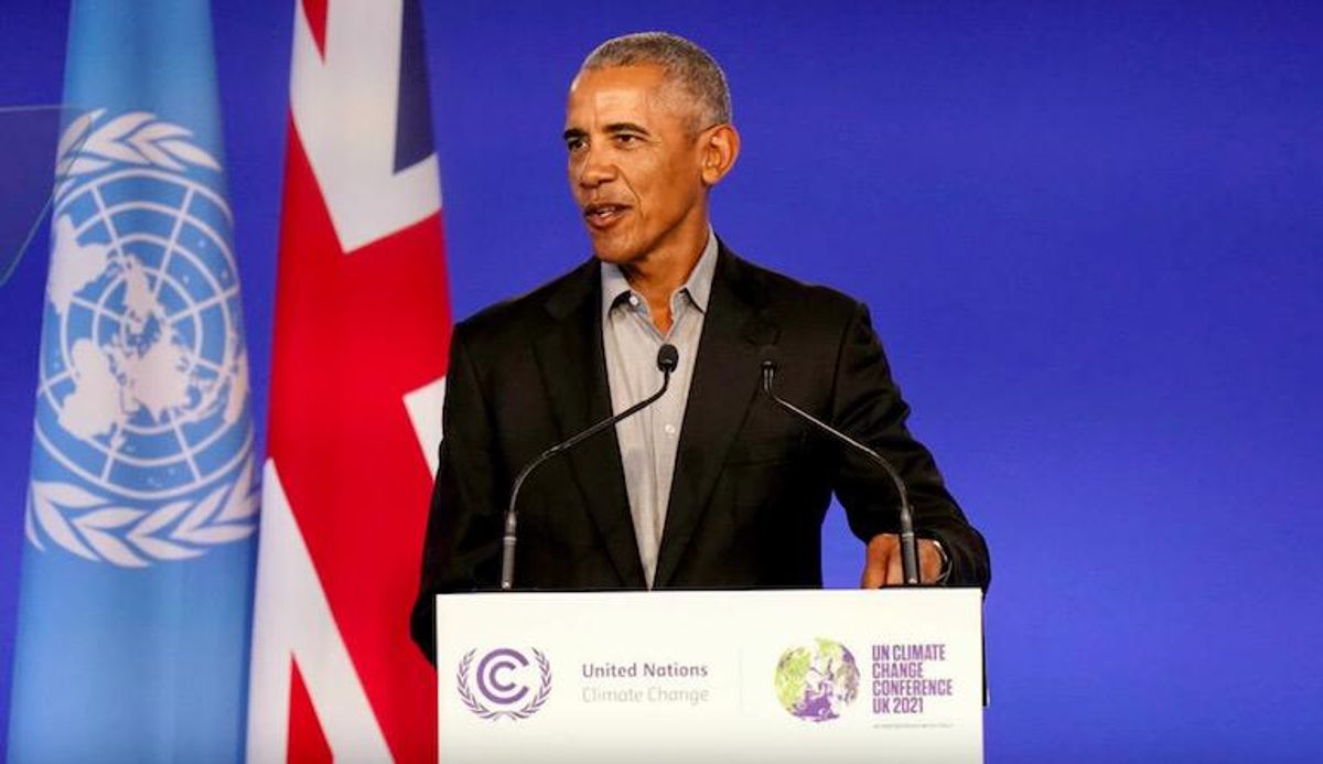 Obama calls out China and Russia for ‘dangerous lack of urgency’ at COP26