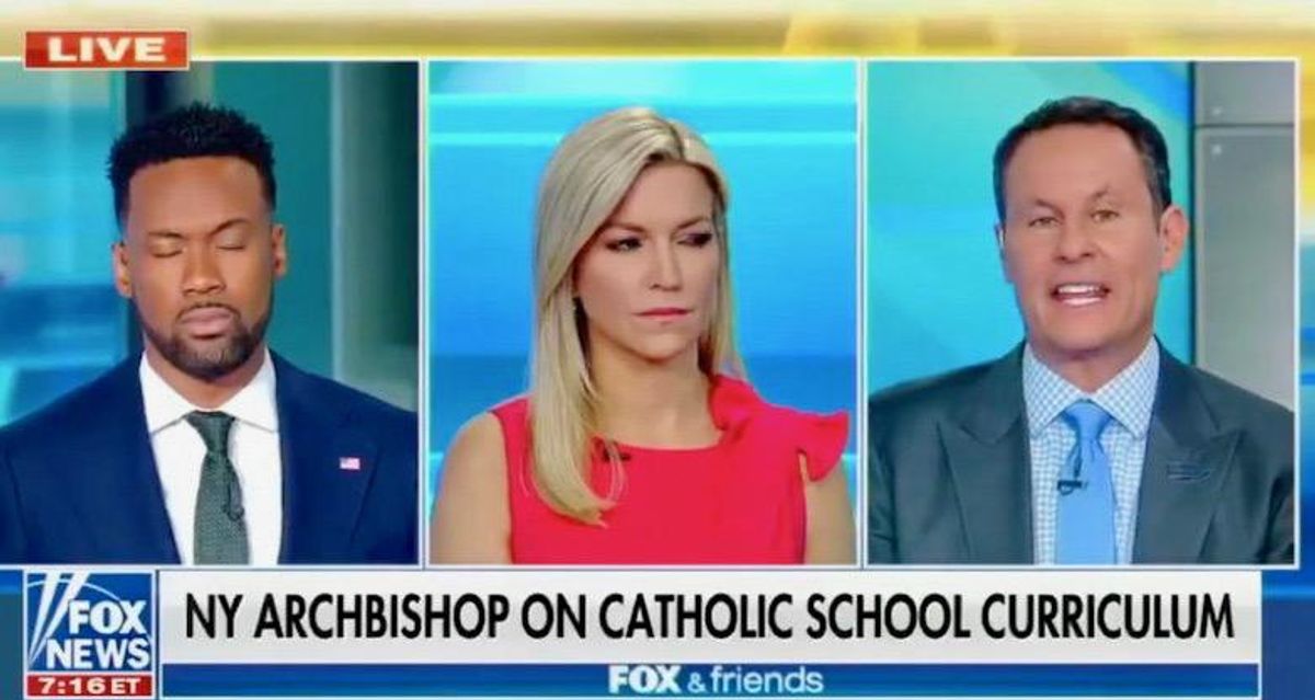 Fox & Friends host slammed for saying the brutality of slavery has never been downplayed because he watched ‘Roots’