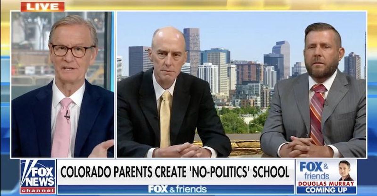Fox News promotes ‘no politics public school’ that ‘encourages’ parents to obtain a vaccination waiver