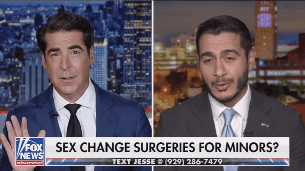 Jesse Watters squirms after blunt 'personal question' left him cornered on his show