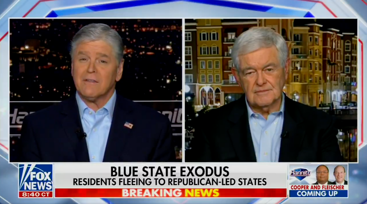 'Florida can have him': NY slaps back after Sean Hannity boasts of his new GOP reps