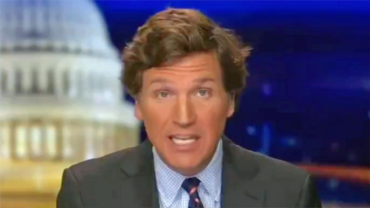 Tucker Carlson was furious when Trump used Matt Gaetz's phone to call him — feeling like the president's lackey: book