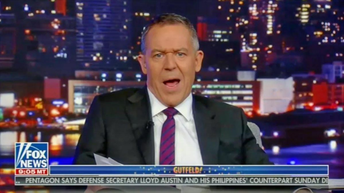 Fox News reporter pushes back when host Greg Gutfeld accuses media of ginning up 'emotional' Ukraine reaction