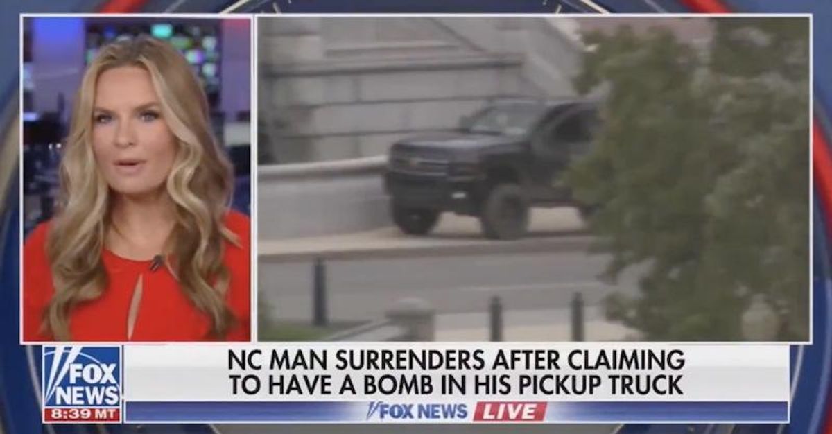 Fox News blasted for claiming ‘no word on possible motive’ of DC MAGA bomb suspect who demanded Biden resign