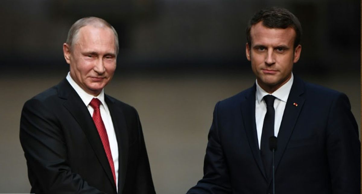 Macron bucks Western trend by keeping dialogue open with Putin