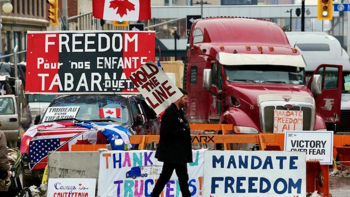 Will a copycat version of Canada's 'Freedom Convoy' threaten the Super Bowl?