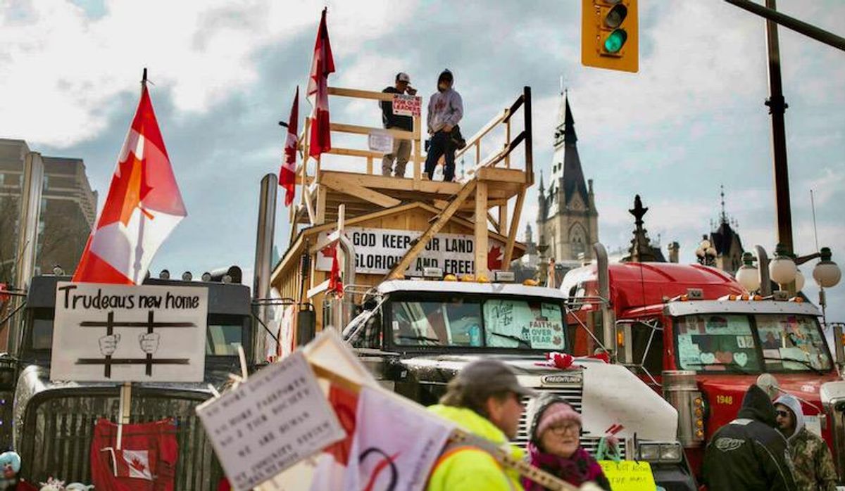 Canada’s Ontario declares state of emergency over ‘illegal’ trucker protest