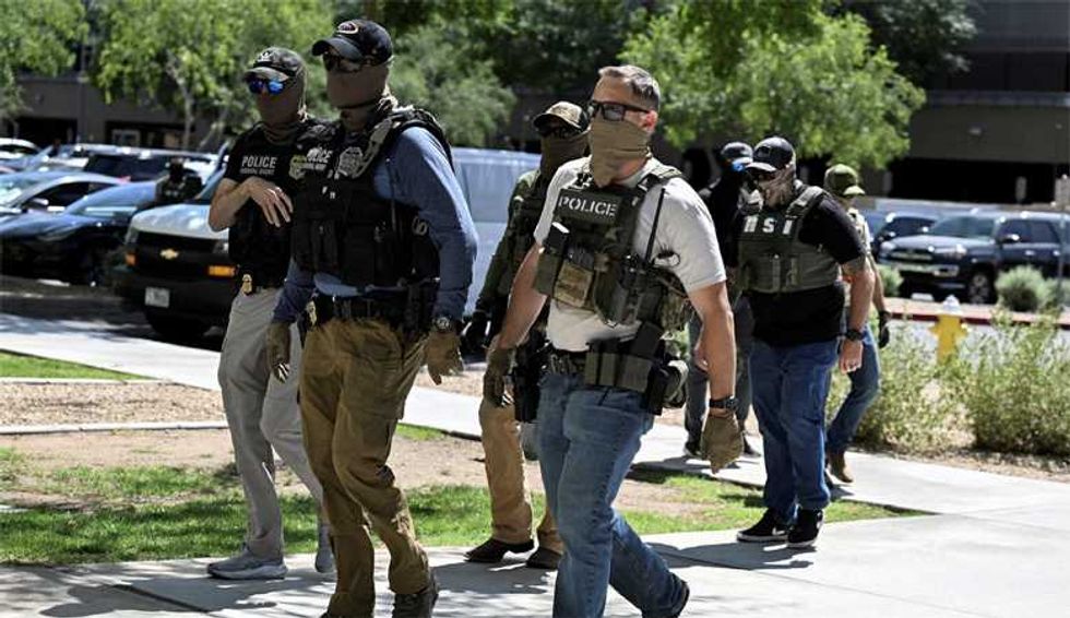 DHS claims ICE has even 'more reason' to wear masks — after being uncovered at airports