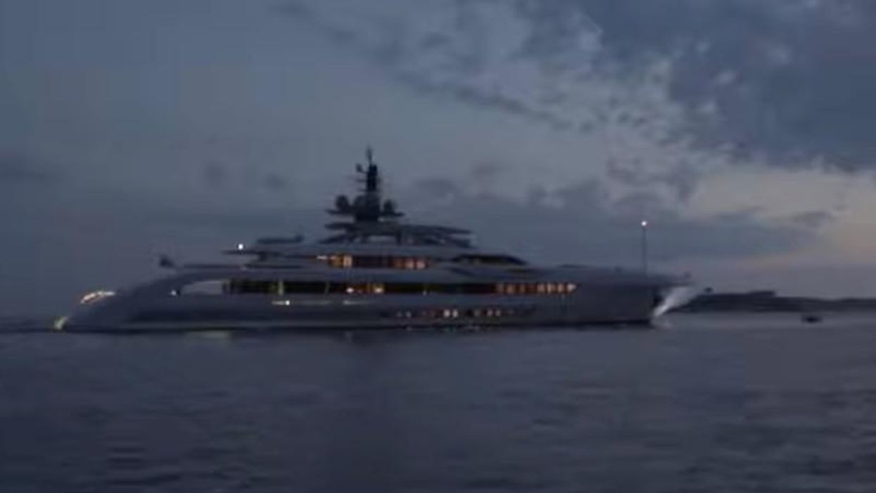 Here’s how the hunt for Russian oligarchs' mega-yachts has become a beloved spectator sport