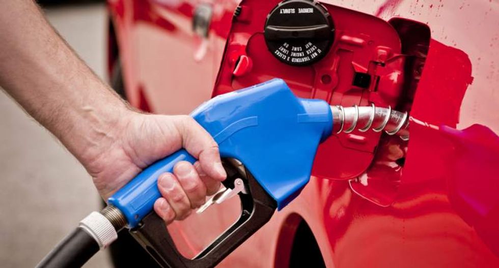 Critics ridicule Trump's bizarre 'Freedom Fuel' gas price stunt: 'What a joke'