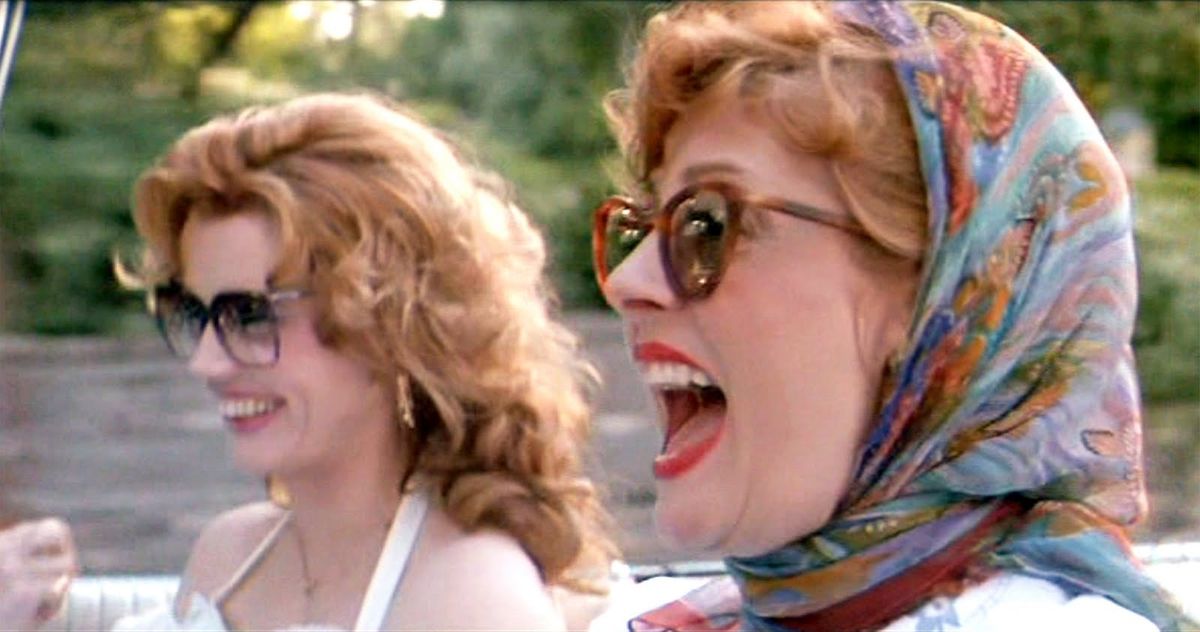 Geena Davis and Susan Sarandon in 1991's "Thelma and Louise"