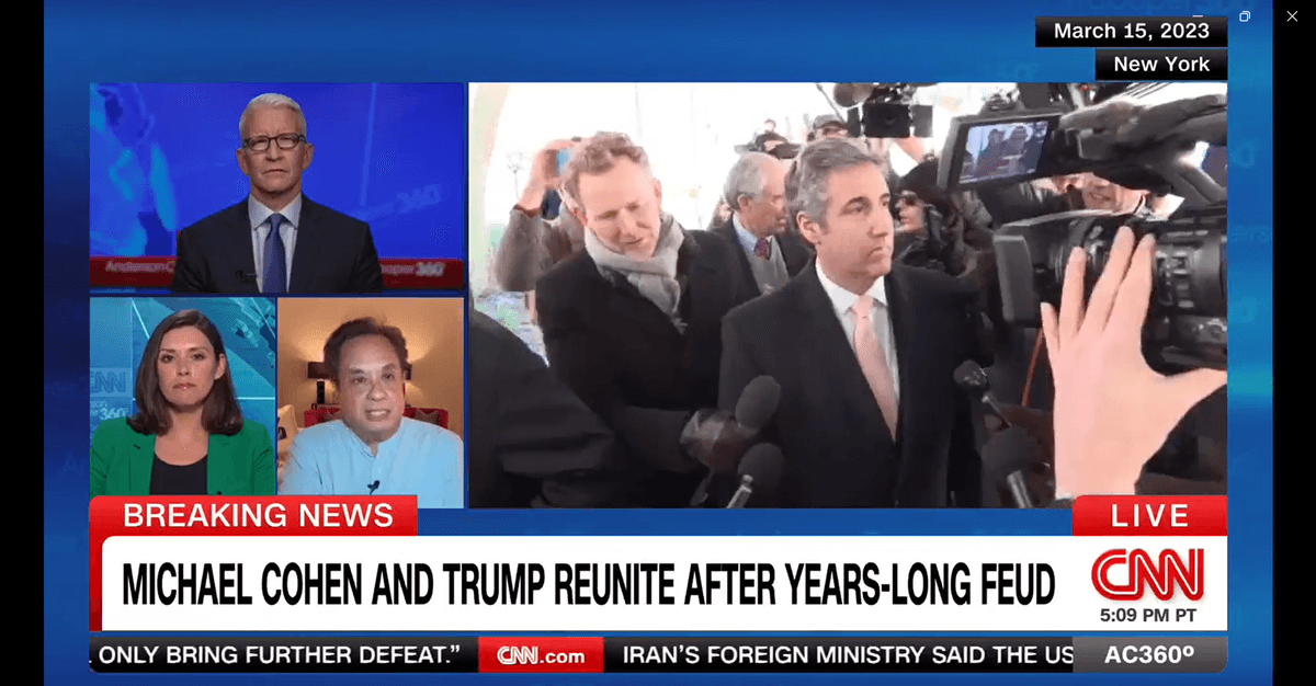 George Conway roasts Michael Cohen's 'narcissistic lovefest' with Trump on CNN: 'Comical'