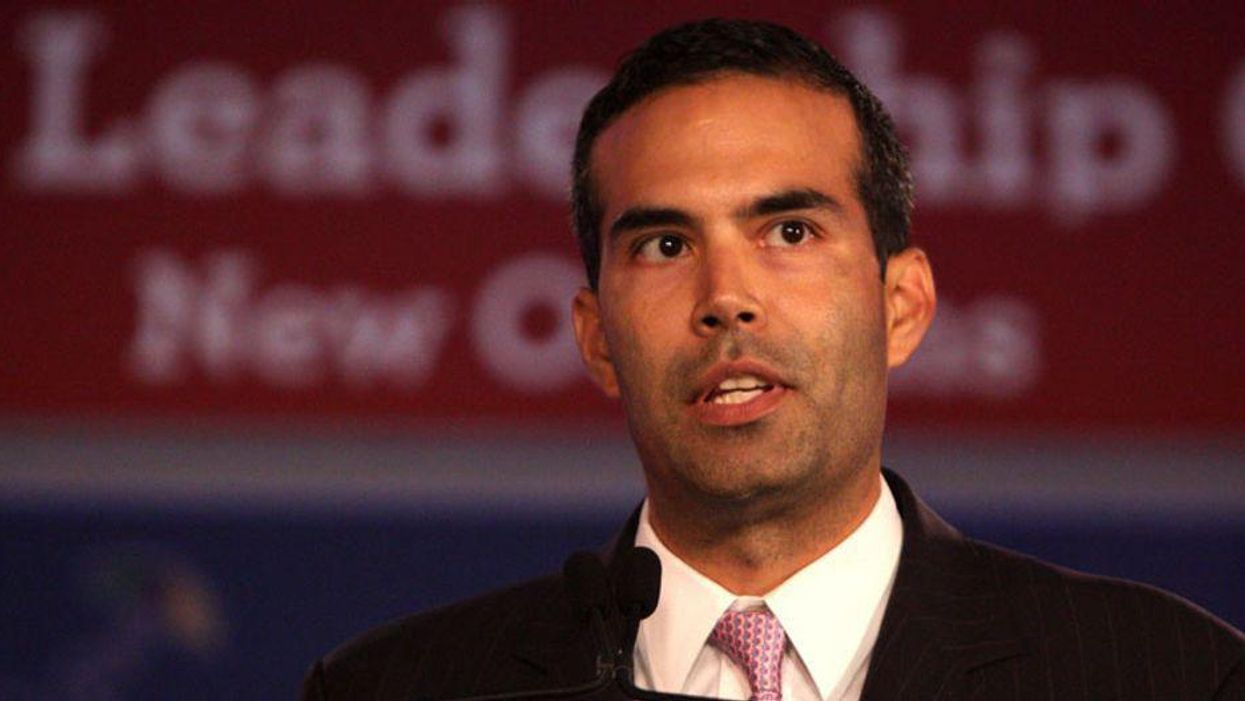 'Boot-licking chump' George P Bush roasted after Trump humiliatingly backs his opponent