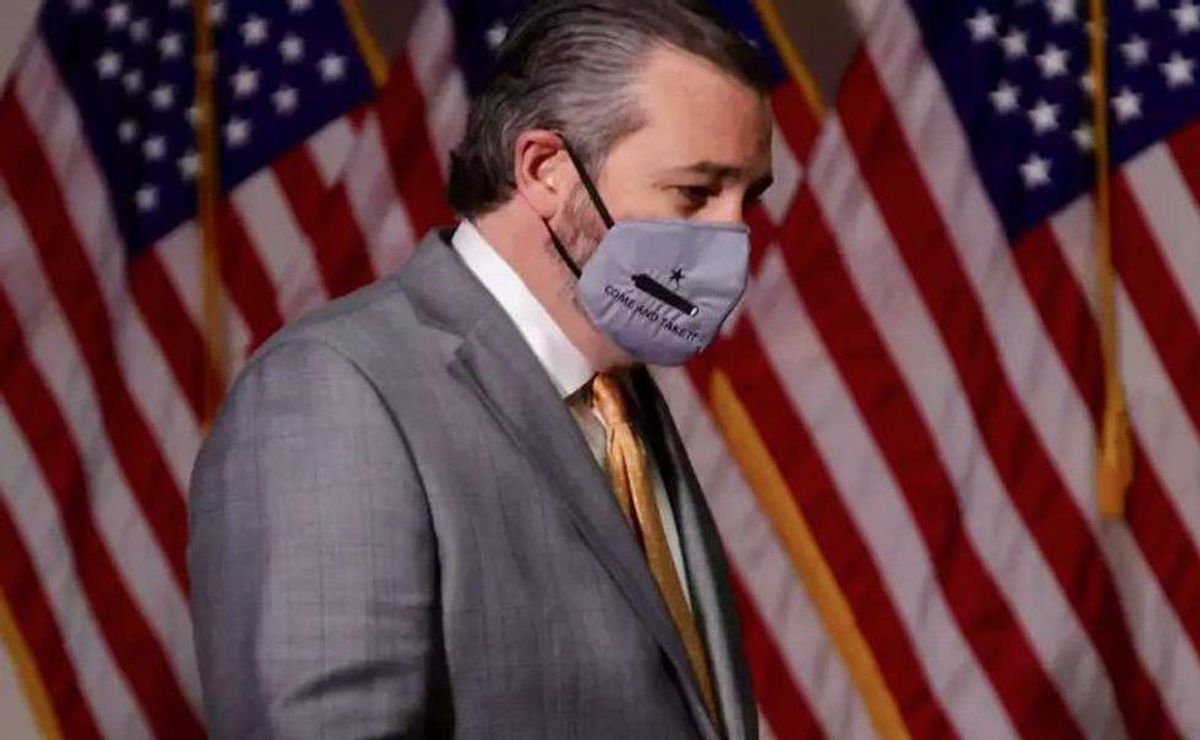 You can't spell 'emasculated' without Ted Cruz: Texas senator shredded for attacking women in US military