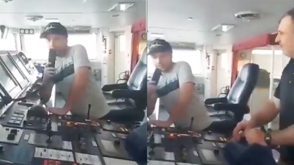 Georgian oil tanker pilots
