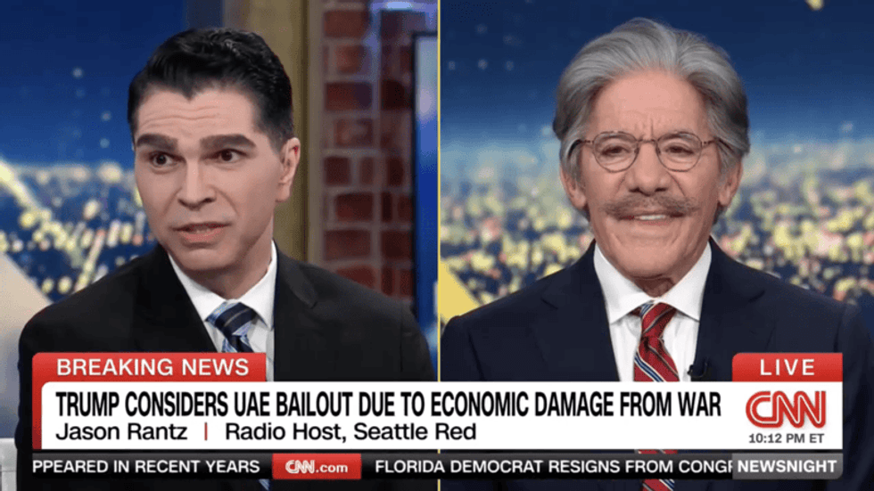 'Oh, come on!' Geraldo Rivera skewers GOP pundit's defense of Trump's bailout idea on CNN
