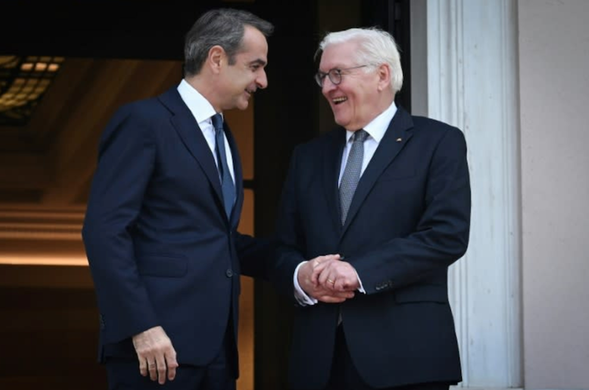 German president visits Greek village gutted by Nazi forces