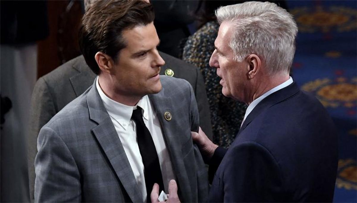 Morning Joe questions 'weak' Kevin McCarthy's manhood after Matt Gaetz humiliation