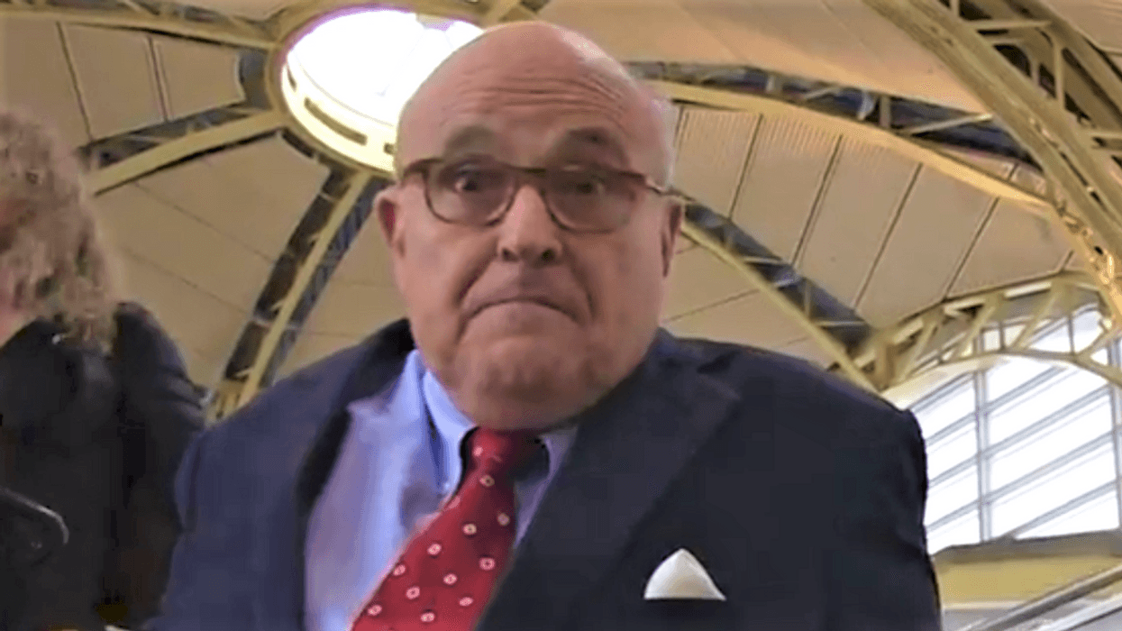 Rudy Giuliani gets humiliated by a TikTok comedian at GOP gala