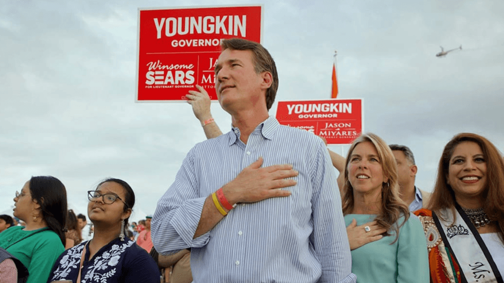 New Virginia governor's son tried to vote this week -- despite not being of legal age: elections officials