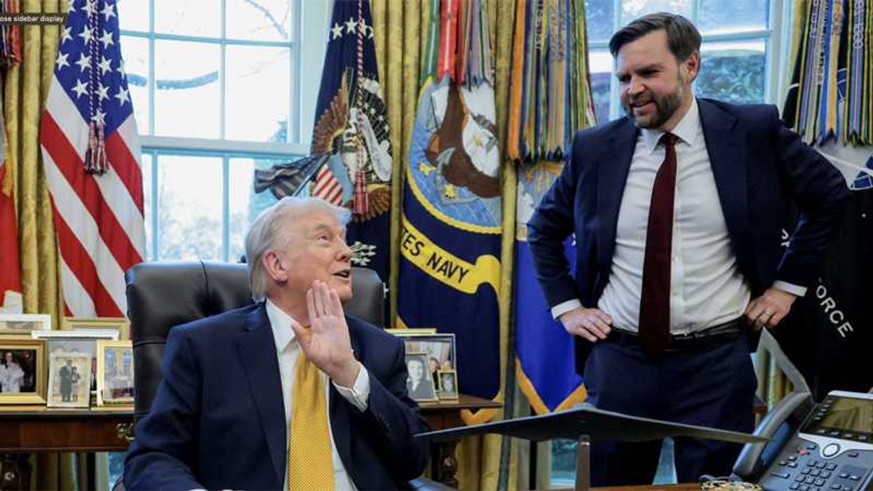 'Pulling her hair out': GOP candidate frantic as Trump and Vance hand Dem two 'big gifts'