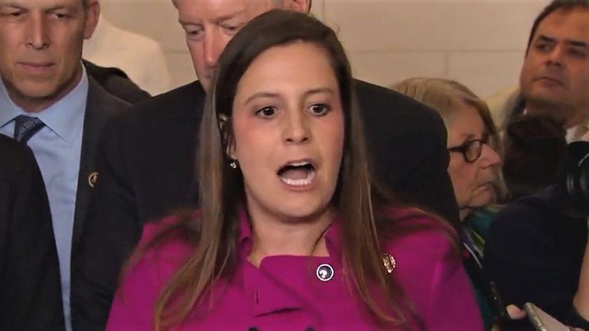 The evolution of Elise Stefanik: the more powerful she becomes, the worse she becomes