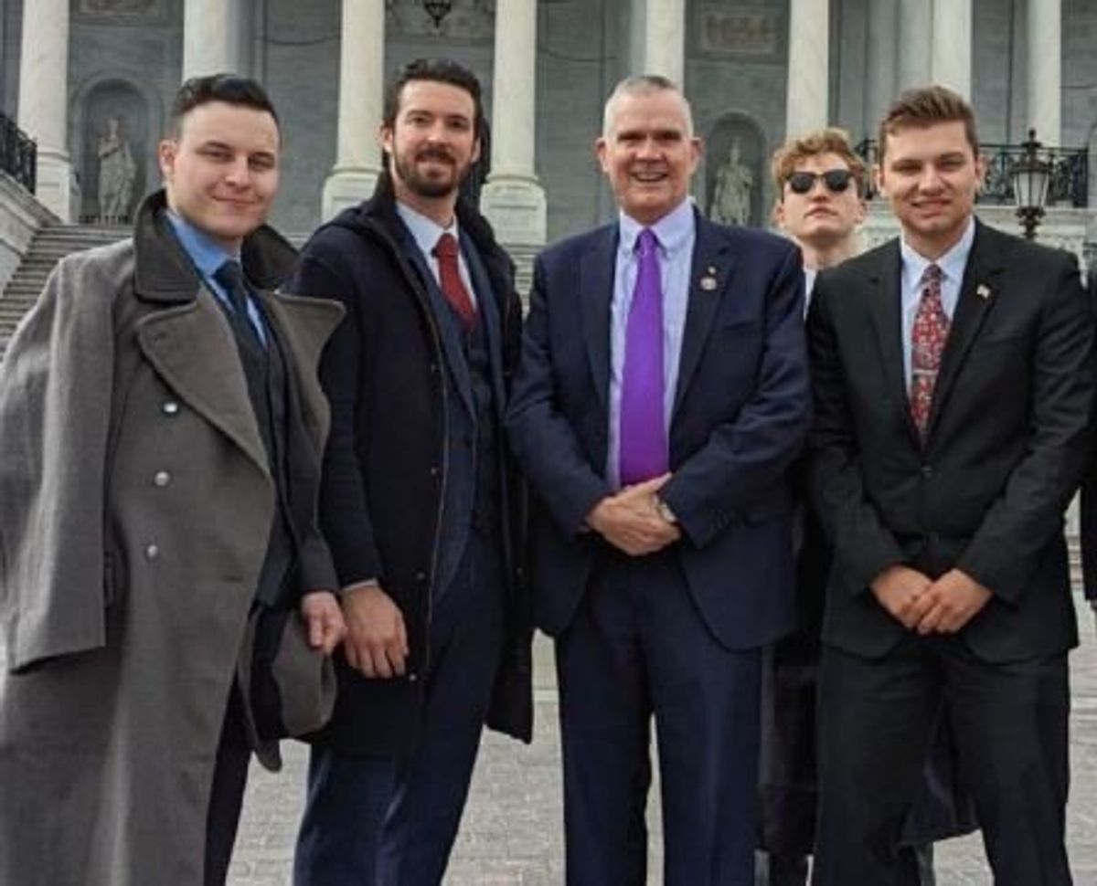 Montana Republican backpedals after posing in photo with white nationalists