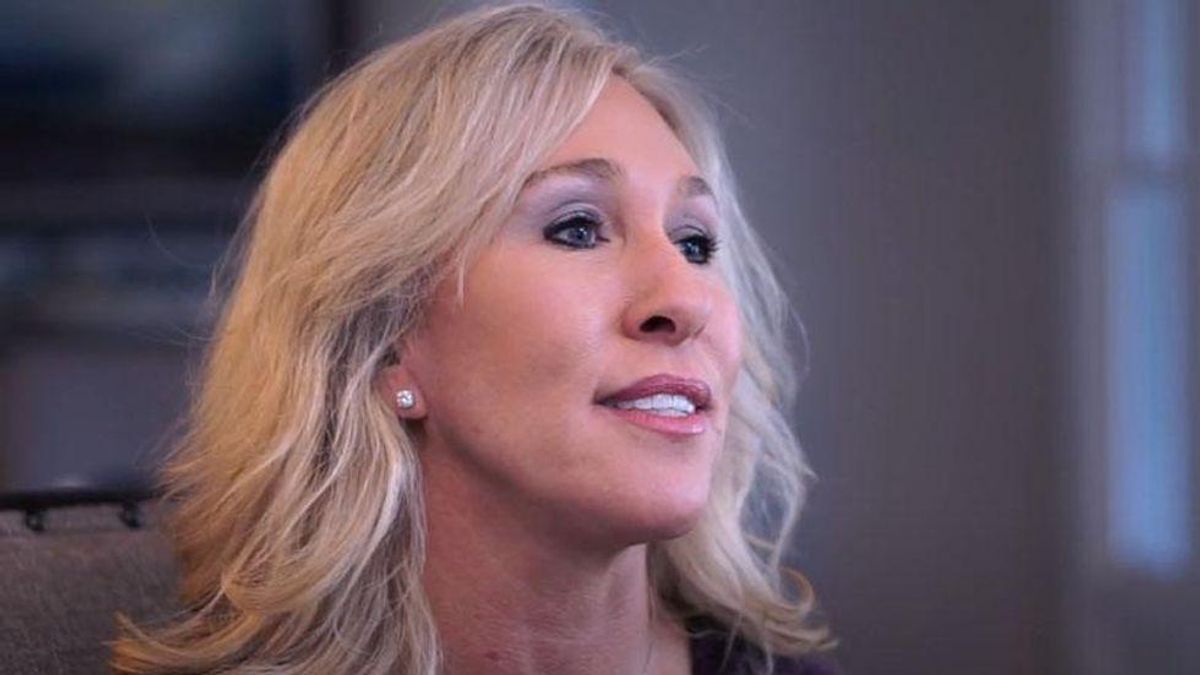 Marjorie Taylor Greene appeared in a SuperPAC ad asking for money -- and that might break the rules