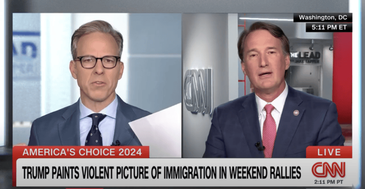 'I'm literally reading his quotes!' CNN host in disbelief of GOP gov's defense of Trump