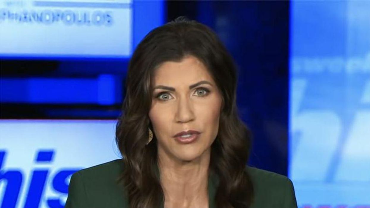 Kristi Noem hired sculptors to create a Mount Rushmore 'mini-replica' — with Trump 'right next to Abraham Lincoln'