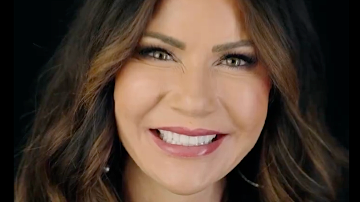 'No way this is real life': Gov. Kristi Noem posts infomercial for dentist who fixed teeth
