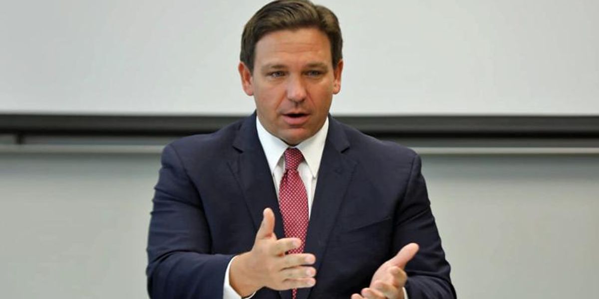 Wait your turn DeSantis protested by Trump supporters at New York book signing Wait your turn DeSantis protested by Trump supporters at New York book signing
