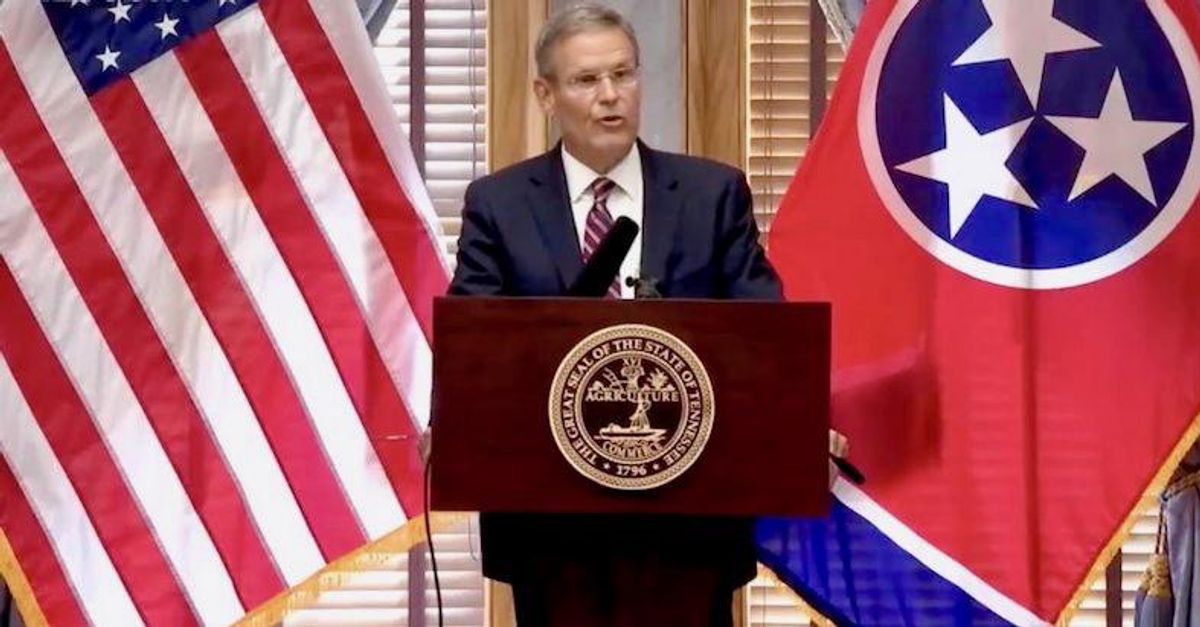 Governor comes out of hiding to suggest Tennesseans think about getting vaccinated to ‘manage’ the ‘health situation’