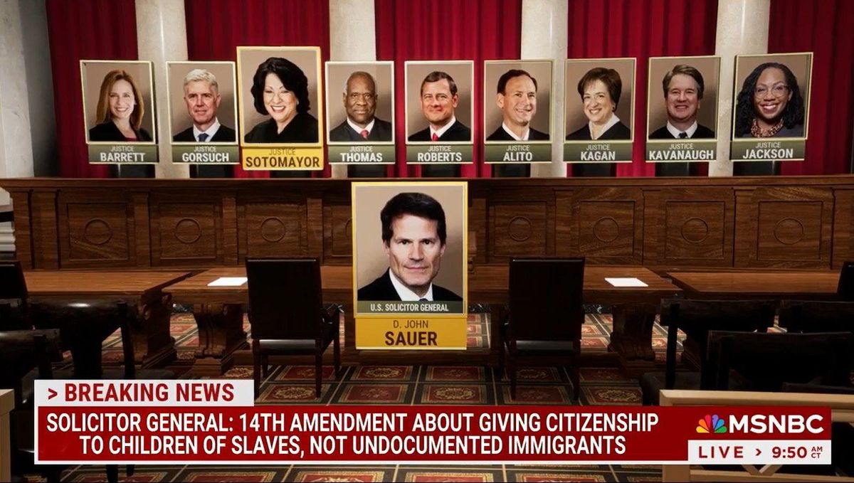 'Ignoring my question': Supreme Court Justices tear into Trump's DOJ lawyer
