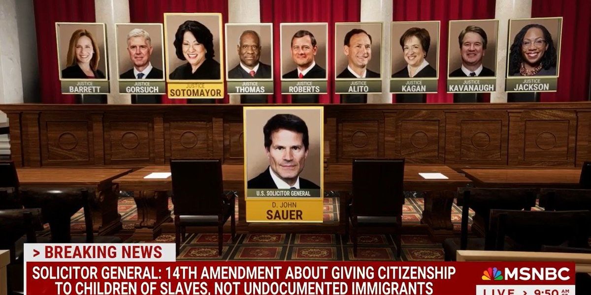 'Ignoring my question': Supreme Court Justices tear into Trump's DOJ lawyer