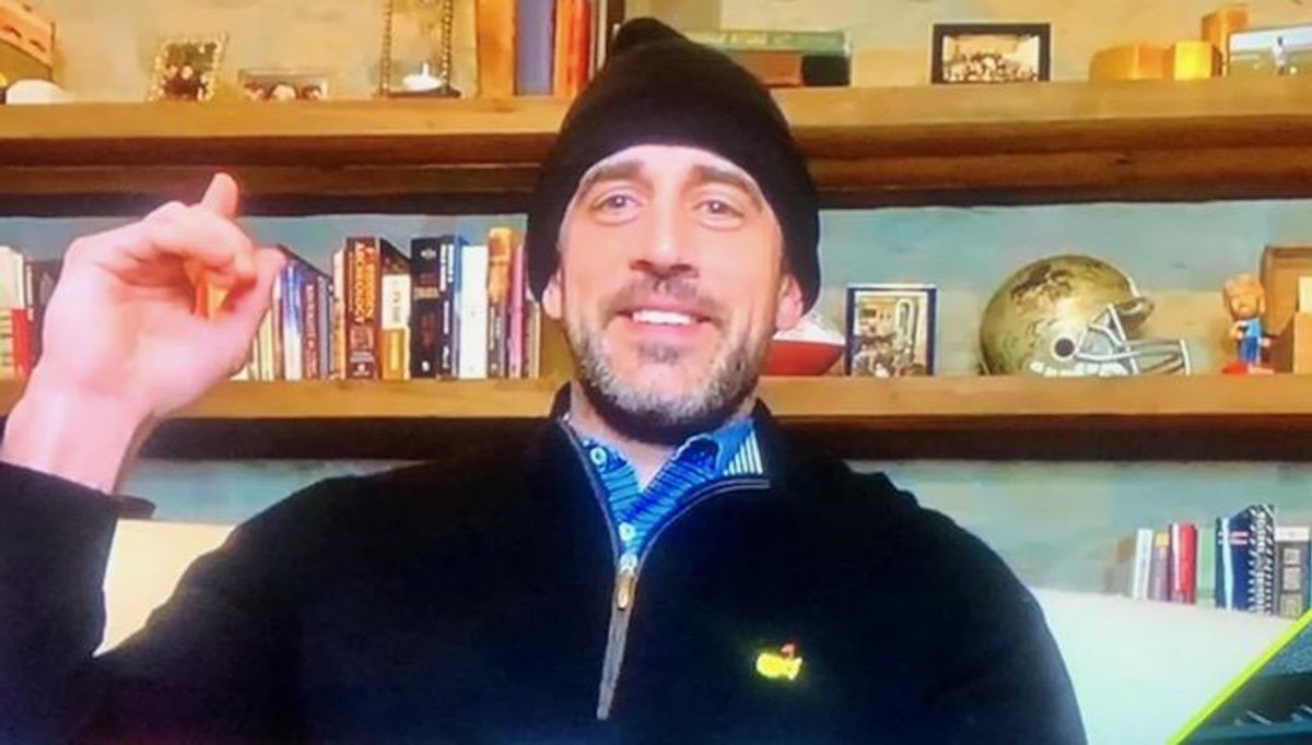 'Notoriously selfish' Aaron Rodgers slammed after bragging about Ayn Rand book on bookshelf: 'Explains everything'