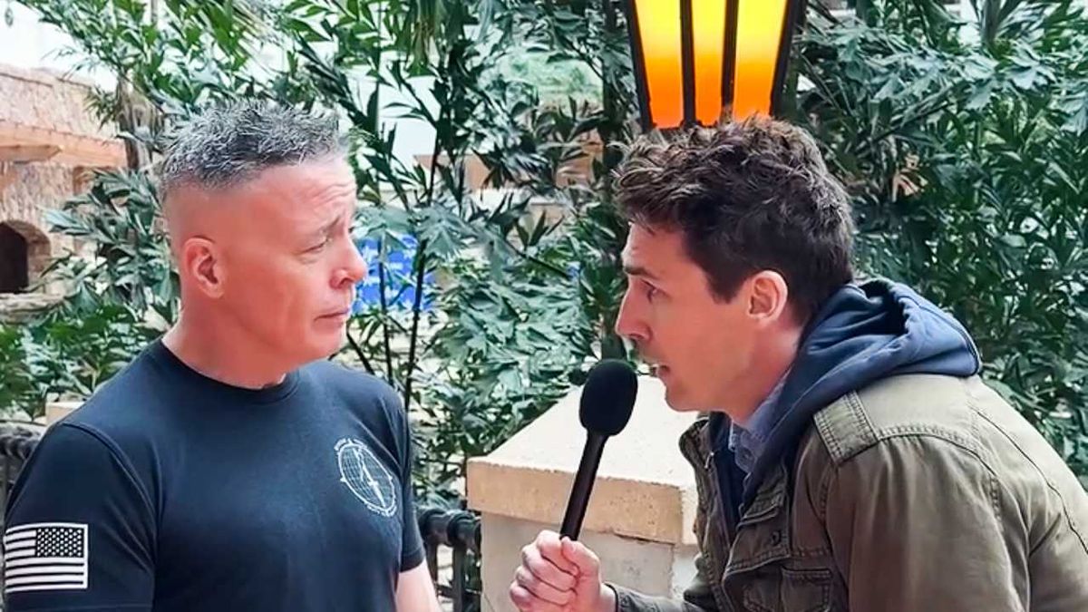 Ousted Trump border boss trolled by YouTuber as joke flies over his head