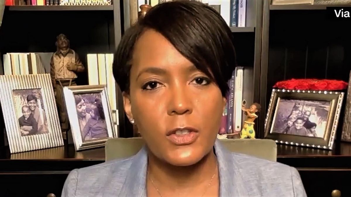 WATCH: Former Atlanta mayor smacks down Mitch McConnell adviser for suggesting Democrats are soft on crime