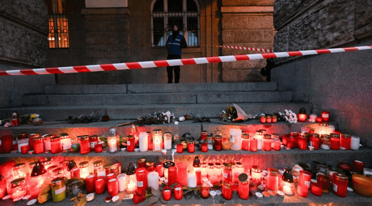 Shock, tears as Prague reels from university shooting