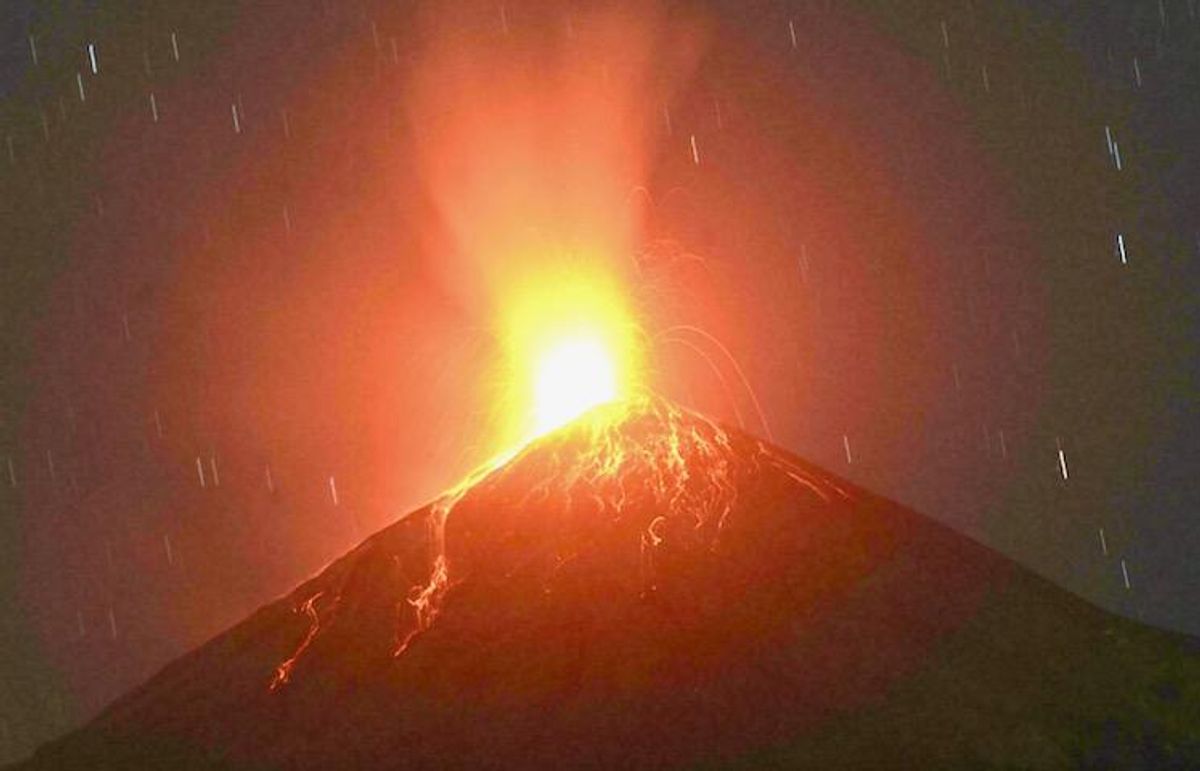 Guatemala volcano erupts but no evacuations yet