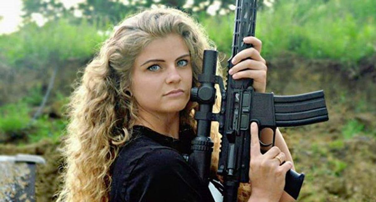 Kent State 'gun girl' Kaitlin Bennett is too extreme even for the Trump campaign?