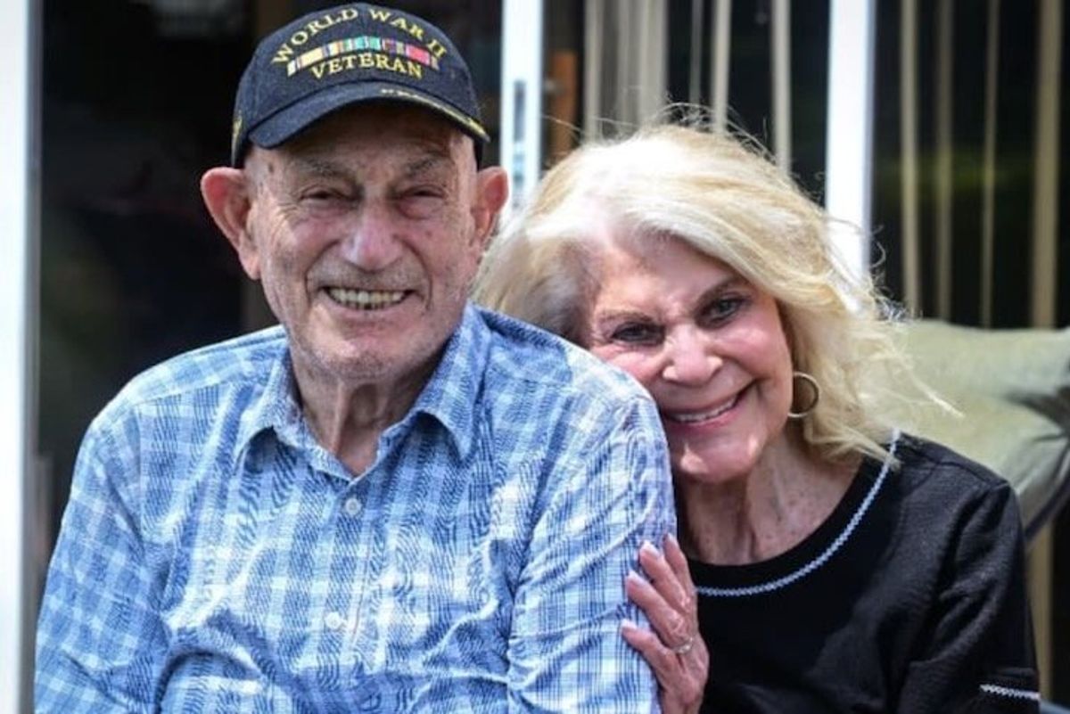 Centenarian WWII vet marries sweetheart, 96, in Normandy after D-Day events
