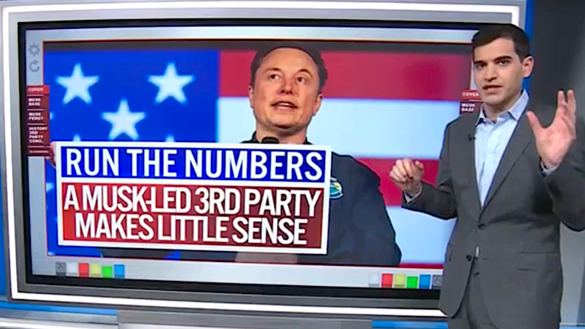 'Horrible, awful, terrible': CNN's data guru can't believe how unpopular Musk is