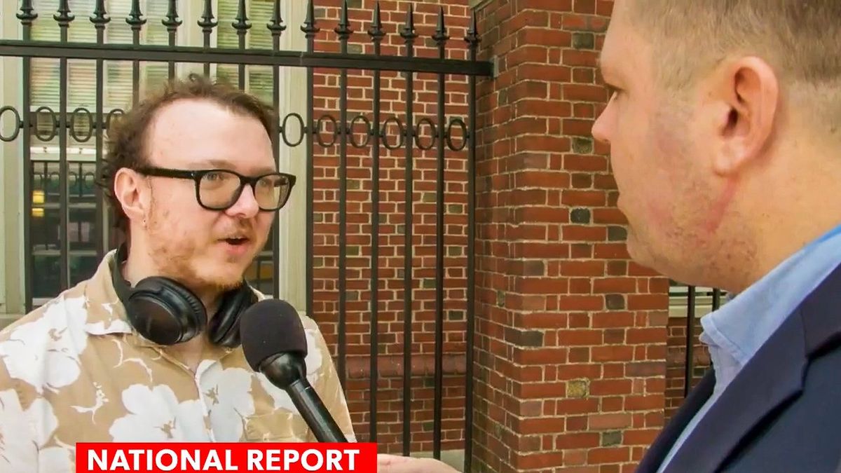 'I hope you get some nice soundbites': Harvard student rips Newsmax reporter over race question