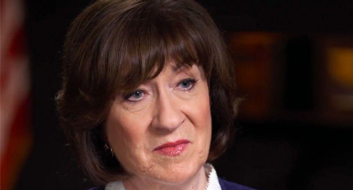Susan Collins says she didn't hear Brett Kavanaugh's SCOTUS abortion comments