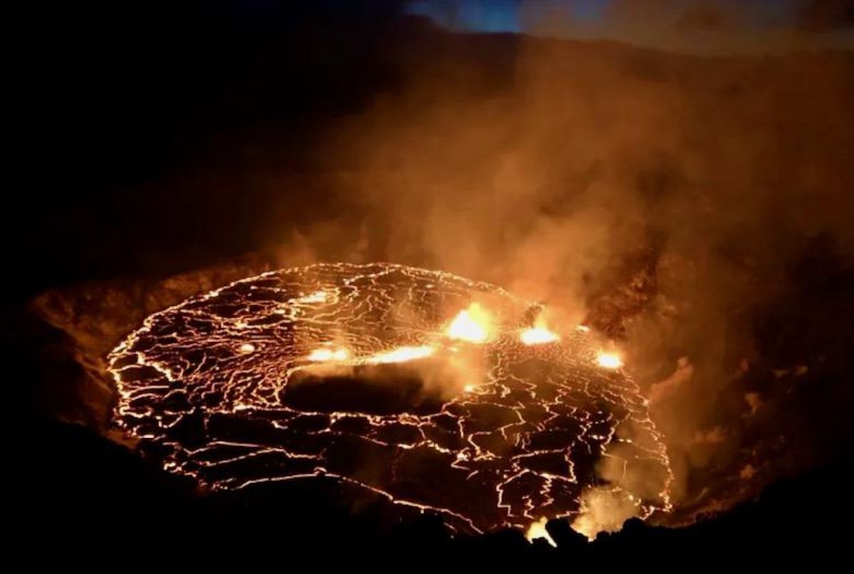 Hawaii's Kilauea volcano erupts